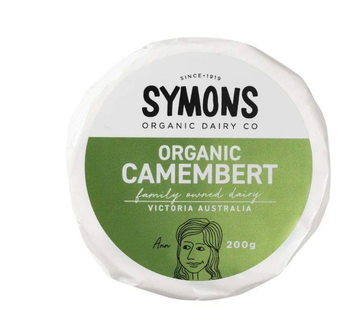 Symons Organic Cheese – Camembert 200g