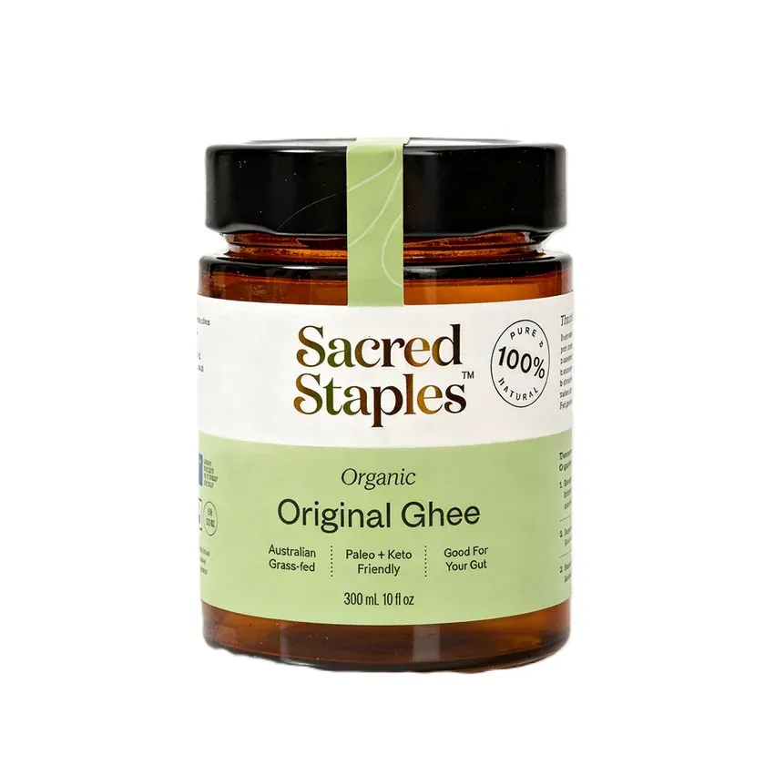 Sacred Staples Organic Original Ghee 300g