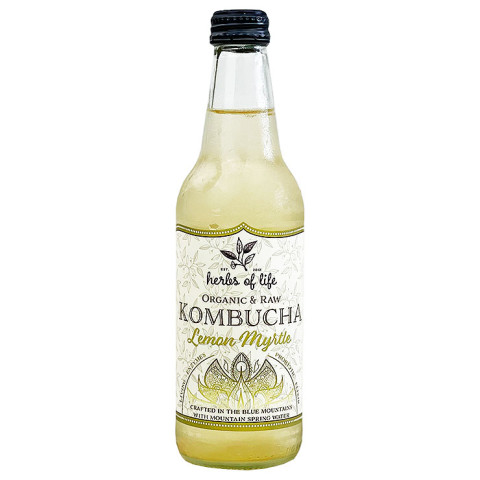 Herbs of Life Organic & Raw Kombucha - Peach & Apricot