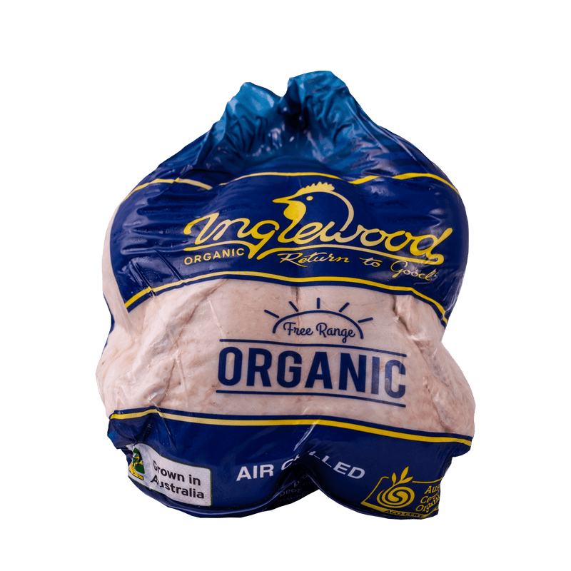 Inglewood Organic Whole Xl Large Chicken -Frozen