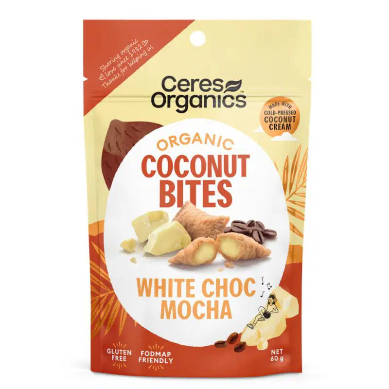 Coconut Bites White Choc Mocha 60g