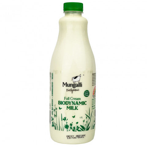 Mungalli Full Cream Organic Milk 1.5L