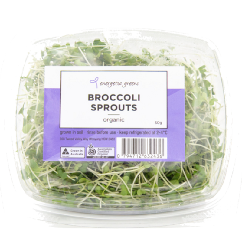 Organic Sprouts – Broccoli 50g