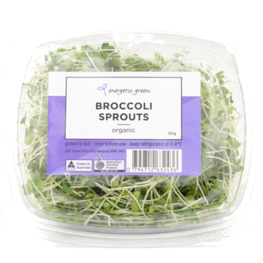 Organic Sprouts – Broccoli 50g