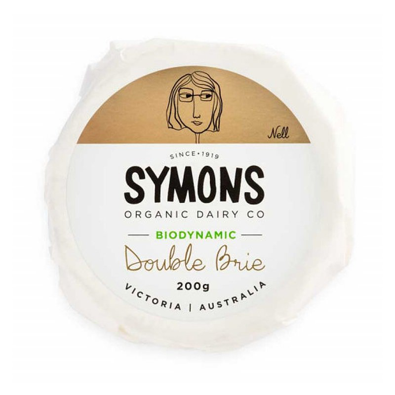 Symons Biodynamic Double Brie cheese